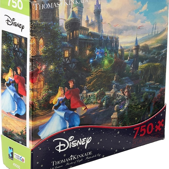 NEW CEACO THOMAS KINCAID THE DISNEY COLLECTION SLEEPING BEAUTY ENCHANTING - Picture 2 of 7